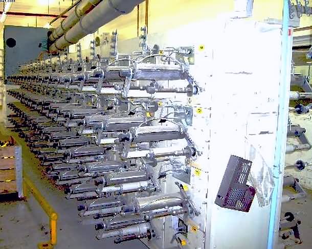SAHM winders type 230E - 250mm traverse x 35mm core, 1993 yr.